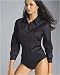 Shape fx Blouse-style bodysuit|