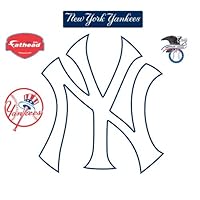 Fathead New York Yankees NY Logo Wall Decal