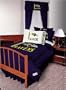 Baltimore Ravens Twin Size Bedskirt