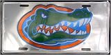 Florida Gators Chrome License Plate