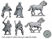 Crusader Miniatures - Dark Ages: Saxon Personalities Harold & Tostig Godwinson (2 mtd, 2 foot)