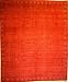 10x12 Hand Knotted Tajik Red/Red Persian Rug - 10'5 x 12'8