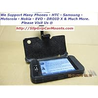 SlipGrip Car Holder For iPhone 4 Using OtterBox Defender
