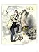 Cartoon of a Postmaster in the Star Route Mail Fraud Scheme, 1881 Giclee Poster Print, 12x16