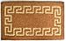 Imports Decor Coir Doormat, Greek Key, 24-Inch by 39-Inch
