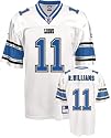 Roy Williams White Reebok NFL Replica Detroit Lions Youth Jersey