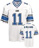 Roy Williams White Reebok NFL Replica Detroit Lions Youth Jersey