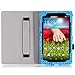 MoKo LG G Pad 7.0 Case - Slim Folding Cover Case for LG G Pad V400 / V410 (LTE) / VK410 / UK410 / LK430 (G Pad F7.0) 7-Inch Android Tablet, Cutie Charm BLUE (With Smart Cover Auto Wake / Sleep)