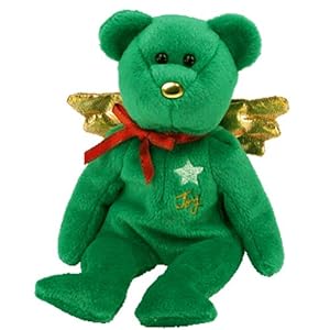 Amazon.com: Ty Beanie Babies - Gift (Joy) the Green