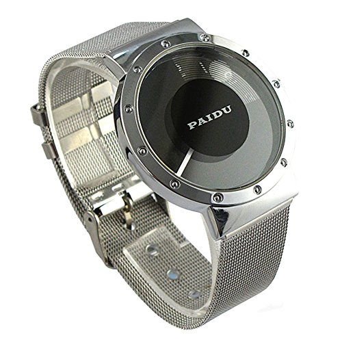 Youyoupifa Fashion Black Dial Sliver Stainless Steel Strap Quartz Watch Youyoupifa Fashion Black Dial Sliver Stainless Steel Strap Quartz Watch