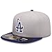 MLB Los Angeles Dodgers Batting Practice 59Fifty Baseball Cap, Gray/Blue