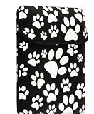 ASUS Eee PC Seashell 1005PE-PU17-BK NETBOOK EXOTIC POUCH 10.1 INCH Reversible BLACK DOG PAW