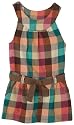 Roxy Girls 2-6x Teenie Wahine "Talk To The Hand" Brushed Cotton Plaid Woven Plaid Dress