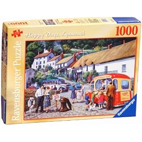 Ravensburger Happy Days Lynmouth 1000 piece jigsaw puzzle