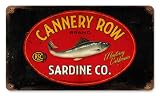 VINTAGE METAL SIGN(black)