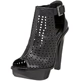 Pelle Moda Womens Deluca Open Toe Platform Sandal