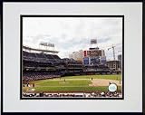 Petco Park 2006 Double Matted 8 X 10 Photograph in a Black Anodized Aluminum Frame