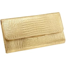 Kena Kai DataSafe Lizard Print Italian Leather Wallet