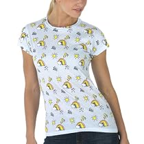 Rainbows, Sun, and Storms Vintage Tee - Light Blue
