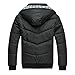 Cocobla Mens Warm Hoodie Hooded Coat Classic Winter Outwear Down Jacket