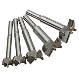 5 ピース ドリル ビット セット 15/20/25/30/35 ミリメートル ヒンジ hss木材退屈用木工ホールソー カッター ツール