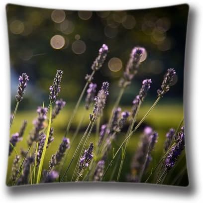 DIY Design Lovely Home Decorative Custom Lavander Bokeh Pillow Case 18"X18"(two sides),SDI8596