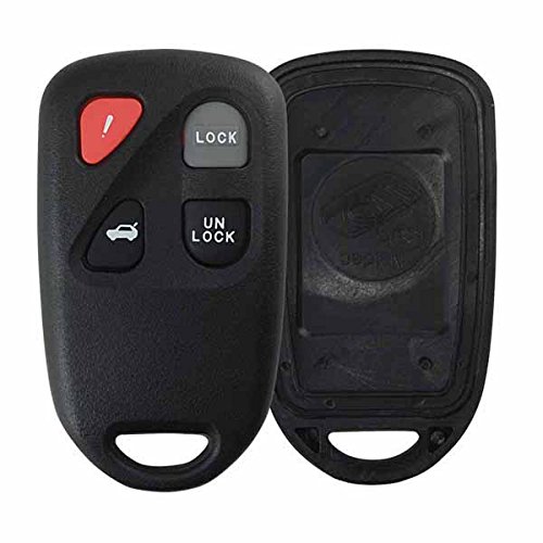 KeylessOption Replacement Keyless Entry Remote Shell Case and Button
