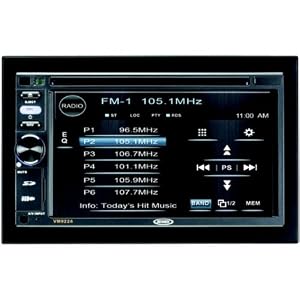 JENSEN VM9224 6.2-Inch Double-DIN Multimedia Receiver