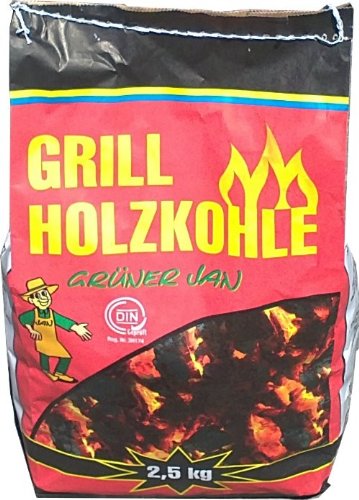 Holzkohle 2,5 Kg