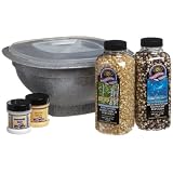 FireworksPopcornMicrowavePoppingBowlandGiftSet,4.55-PoundGiftBox