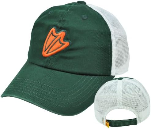 NCAA Oregon Ducks Fleet Fox Garment Wash Slouched Mesh Hat Cap Adjustable Velcro