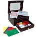 Kem Arrow Red/Blue Narrow Jumbo - Deluxe Wooden Box & Button Set