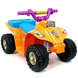 EZ Riders 4 Wheeler Battery Operated Mini ATV - Orange
