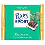 Ritter Sport Chocolate 100g Peppermint - Each