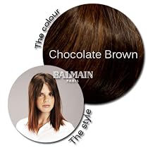 Balmain Pret-A-Porter 25cm Clip-In Hair Length Extension - Chocolate Brown