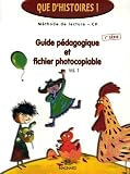 Méthode de lecture CP Guide pédagogique et Fichier photocopiable 1e Série : Pack en 2 volumes