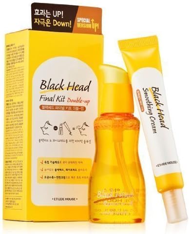 Etude House Black Head Final Kit Double-up (toner 60ml+ cream 15ml) by Eutde House