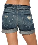Hudson Jeans Womens Boyfriend Short in Destroyed