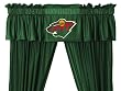 NHL Minnesota Wild 5pc Jersey Curtains and Valance Set
