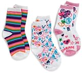 Jacques Moret Girls 7-16 Heart Pattern Anklet Socks