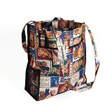 Friendly Feline Kitty Cat Shopper Tote Bag Purse Handbag