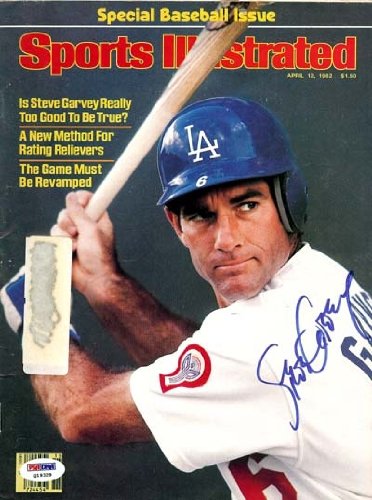 Steve Garvey Autographed/Hand Signed Sports Illustrated Magazine PSA/DNA #Q19329