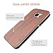 Galaxy S7 Case,Samsung Galaxy S7 case,Slicoo Wood Bamboo Slim Protective Case for Galaxy S7 (2016) (Rose Wood)