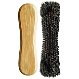 Standard 10-1/2" Horsehair Pool Table Brush, Oak