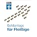 Geldanlage f�r Flei�ige