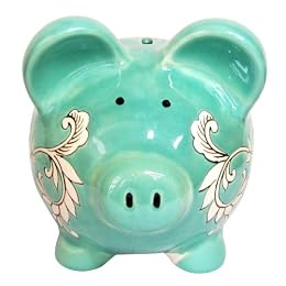 Flower Piggy Bank - Blue : Target