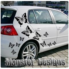 Schmetterling XL Set Autoaufkleber Aufkleber FARBE frei w�hlbar!