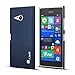 Nokia Lumia 730/735 Case, J&D [Ultra Slim] Lumia 730 735 Case [Slim Fit] [Matte] Premium Protective Case for Nokia Lumia 730 735 (Blue)