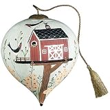 Warren Kimble Birds Eye View Jewel Ornament