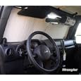 Sunshade for JEEP WRANGLER 2007 2008 2009 2010 2011 HEATSHIELD Windshield Custom-fit Sunshade